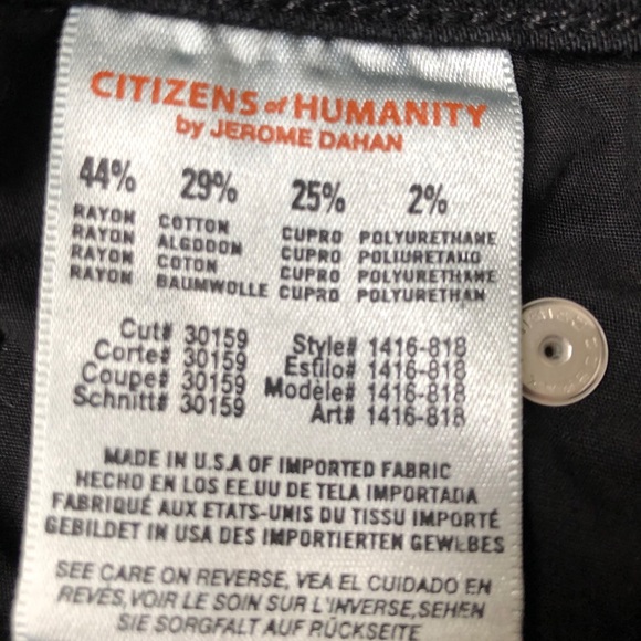 Citizens of Humanity Slick High Rise Skinny - Picture 10 of 10